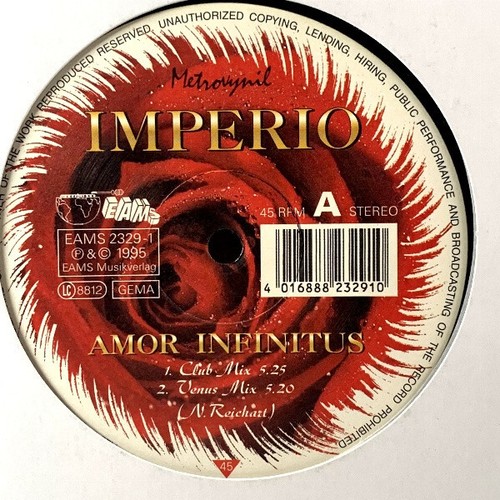 Imperio amor infinitus - infinitus,, eams
